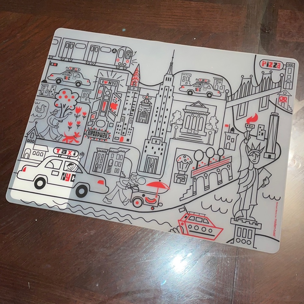 Kid’s Place Mat, New York City, Excellent Condition!